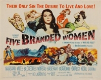 5 Branded Women movie posters (1960) Mouse Pad MOV_1813597