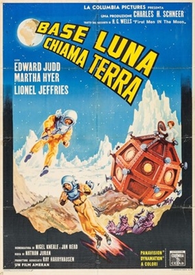 First Men in the Moon movie posters (1964) calendar