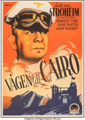 Five Graves to Cairo movie posters (1943) calendar