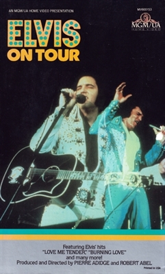 Elvis On Tour movie posters (1972) tote bag