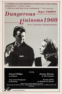 Les liaisons dangereuses movie posters (1959) calendar