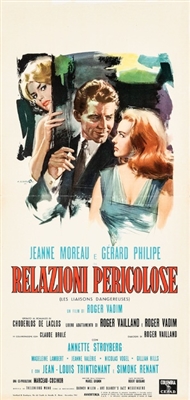 Les liaisons dangereuses movie posters (1959) mouse pad