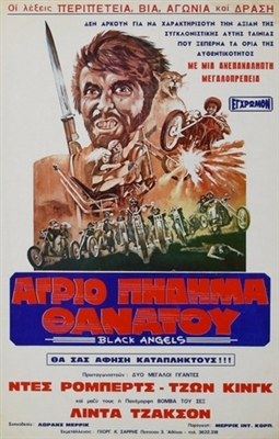 The Black Angels movie posters (1970) tote bag