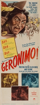 Geronimo movie posters (1939) poster