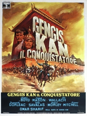 Genghis Khan movie posters (1965) tote bag