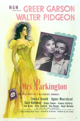 Mrs. Parkington movie posters (1944) tote bag