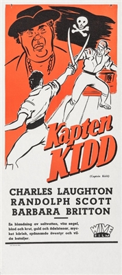 Captain Kidd movie posters (1945) poster