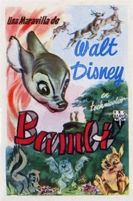 Bambi movie posters (1942) mouse pad