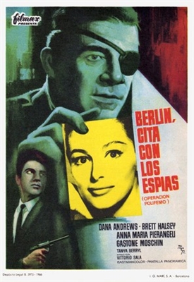Berlino - Appuntamento per le spie movie posters (1965) Tank Top