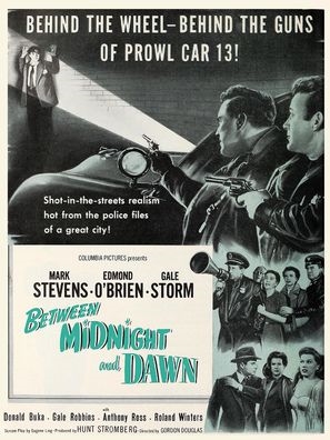 Between Midnight and Dawn movie posters (1950) calendar