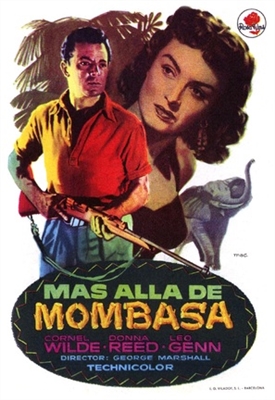 Beyond Mombasa movie posters (1956) mug