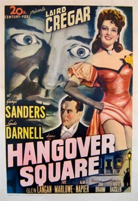 Hangover Square movie posters (1945) tote bag