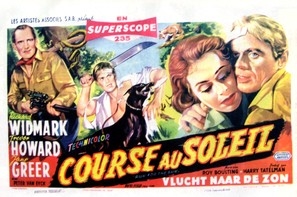 Run for the Sun movie posters (1956) poster
