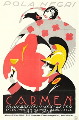 Carmen movie posters (1918) poster