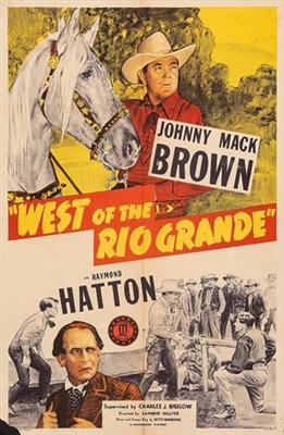 West of the Rio Grande movie posters (1944) mouse pad