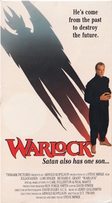 Warlock movie posters (1989) calendar