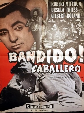 Bandido movie posters (1956) poster
