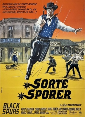 Black Spurs movie posters (1965) tote bag