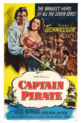 Captain Pirate movie posters (1952) poster