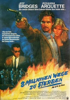 8 Million Ways to Die movie posters (1986) calendar
