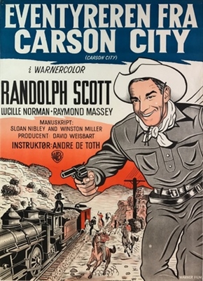 Carson City movie posters (1952) poster