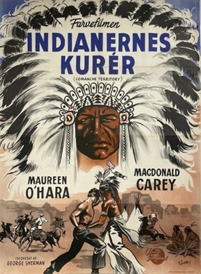 Comanche Territory movie posters (1950) calendar