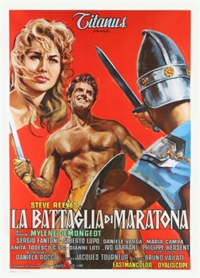 La battaglia di Maratona movie posters (1959) poster