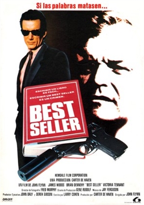 Best Seller movie posters (1987) tote bag