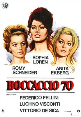 Boccaccio '70 movie posters (1962) poster