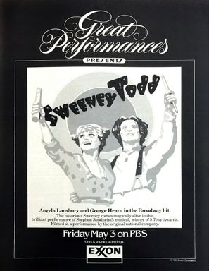 Sweeney Todd: The Demon Barber of Fleet Street movie posters (1982) Tank Top