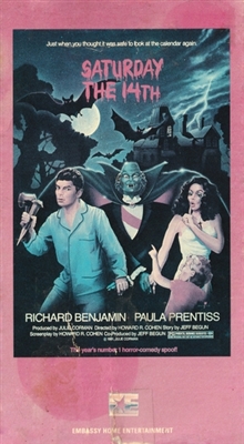 Saturday the 14th movie posters (1981) calendar