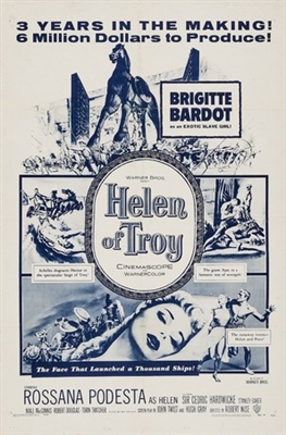 Helen of Troy movie posters (1956) Tank Top