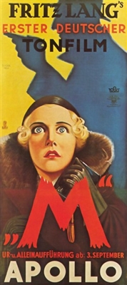 M movie posters (1931) calendar
