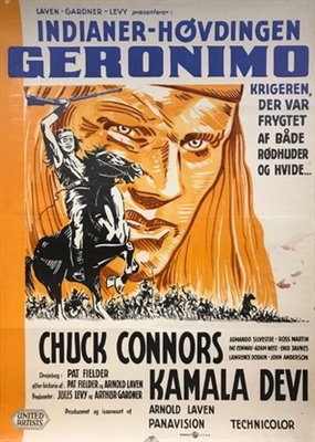 Geronimo movie posters (1962) calendar