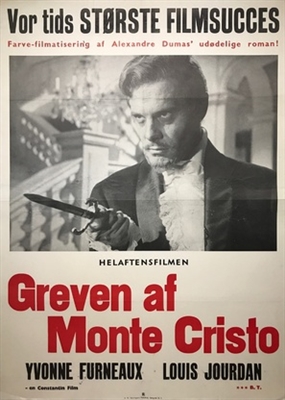 Le comte de Monte Cristo movie posters (1961) tote bag