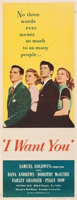 I Want You movie posters (1951) Poster MOV_1830240