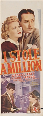 I Stole a Million movie posters (1939) calendar
