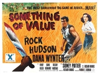 Something of Value movie posters (1957) hoodie #3577098