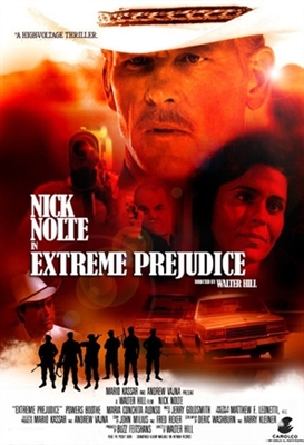 Extreme Prejudice movie posters (1987) tote bag