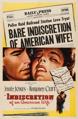 Stazione Termini movie posters (1953) poster