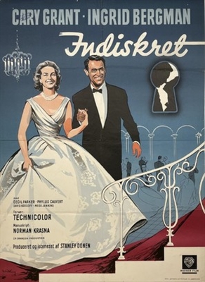 Indiscreet movie posters (1958) tote bag