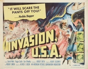 Invasion USA movie posters (1952) hoodie
