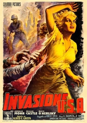 Invasion USA movie posters (1952) Sweatshirt