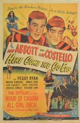 Here Come the Co-eds movie posters (1945) mug