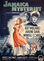 Jamaica Run movie posters (1953) Mouse Pad MOV_1836729
