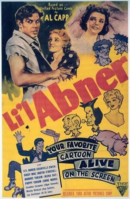 Li'l Abner movie posters (1940) poster