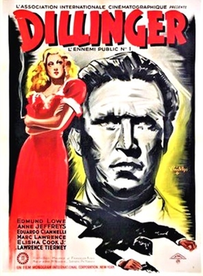 Dillinger movie posters (1945) mug