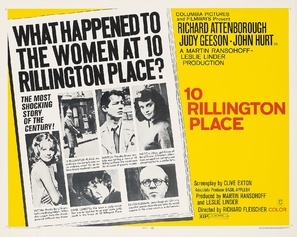 10 Rillington Place movie posters (1971) calendar