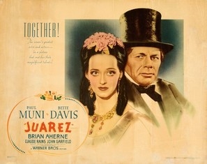 Juarez movie posters (1939) poster