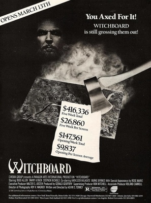 Witchboard movie posters (1986) calendar